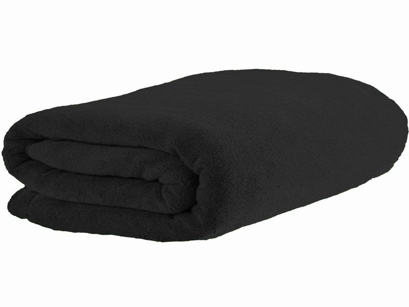MYLSMPLE Luxury Microfiber Extra Large Bath Towel Beach Bath Sheet Fast Drying Towel Soft Absorbent Hotel Towel(36 Inch X 72 Inch, Black) - Image 2